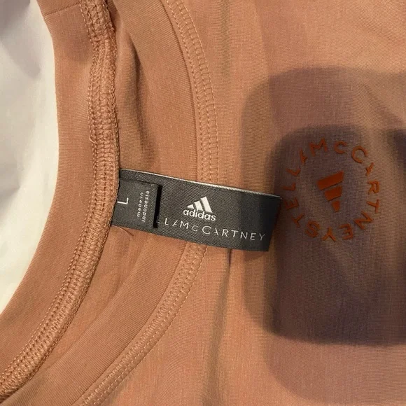 Stella McCartney for Adidas.  Size large crop top. Open back. - Picture 5 of 8